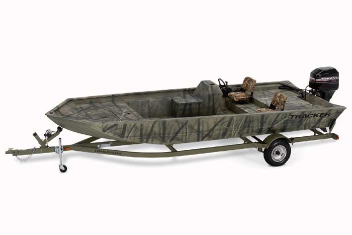 Research Tracker Boats Grizzly 2072 SC Blind Duck Hunting ...