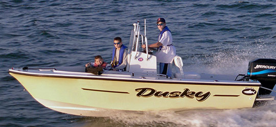 Research the new 2016  Dusky Boats 