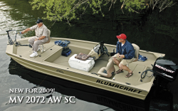 2010 - Alumacraft Boats - MV 2072 AW SC