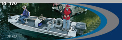 Alumacraft Boats PF170 Multi-Species Fishing Boat