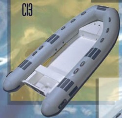 Caribe Inflatables C-13 Open Runabout RIB Boat