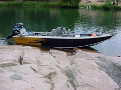 2014 - Fish Rite Boats - Rivermaster 17 Outboard
