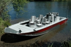 2012 - Fish Rite Boats - River Jet 22 Outboard