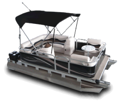 2010 - Gillgetter Pontoon Boats - 715 Cruise Deluxe