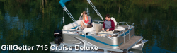2013 - Gillgetter Pontoon Boats - 715 Cruise Deluxe