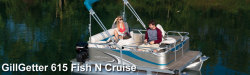 2013 - Gillgetter Pontoon Boats - 615 Fish N Cruise