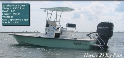 2015 - Haynie Bay Boats - 23 Bigfoot