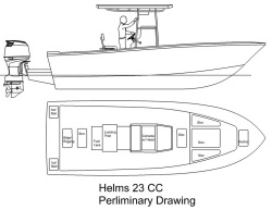 2013 - Helms Boats - Helms 23 CC