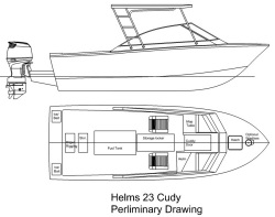 2013 - Helms Boats - Helms 23 Cudy