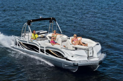 2015 - JC Pontoon Boats - TriToon Classic 266 IO