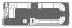 2014 - Manitou Boats - 24 Aurora Twin Tube x23