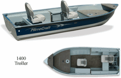 Mirrocraft Boats - 1400 Troller