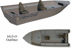 2010 - Mirrocraft Boats - 1615-O Outfitter