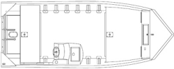 2012 - Seaark Boats  - 1860 V-Pro LD