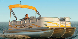 Forest River South Bay 8522CR TT Pontoon Boat