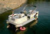 Tracker Boats Party Barge 22 IO Pontoon Boat