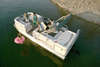Tracker Boats Party Barge 22XP3 IO Pontoon Boat