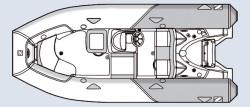 Zodiac Boats Yachtline Deluxe 470 DL RIB Boat