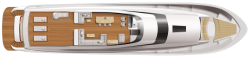 2019 - Hatteras Yachts - 105RPH