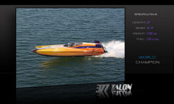 2013 - Hustler Powerboats - 377 Talon