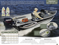 2012 - Misty Harbor Boats - Trophy 166C