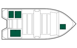 Polar Kraft Boats V157B WB Multi-Species Fishing Boat