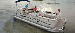 Triton Boats 248 Silver Pontoon Boat