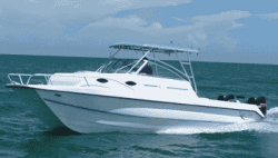Twin Vee Powercats 26 Express Walkaround Boat