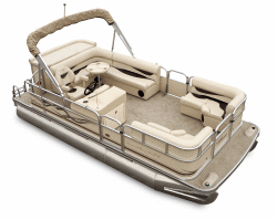 2009 - Weeres Pontoon Boats - Sportsman Deluxe 220 SE Tritoon