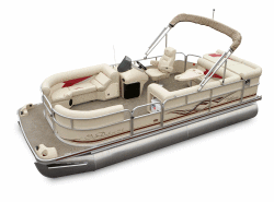 2011 - Weeres Pontoon Boats - Sundeck SE 240 Tritoon
