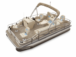 2011 - Weeres Pontoon Boats - Fisherman Deluxe 240