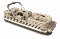 Weeres Pontoon Boats - Sun Deck 240 Tritoon